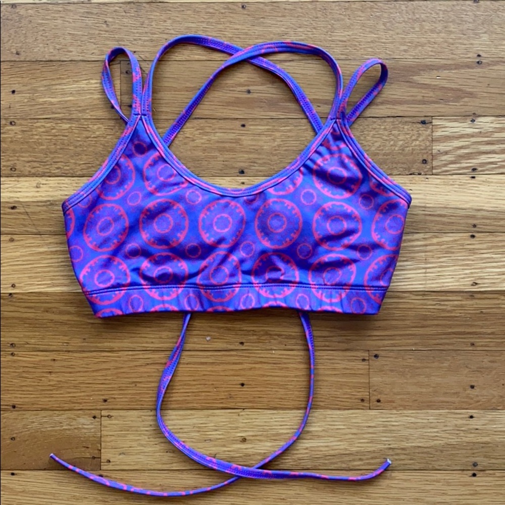 Sports Bra Purple size Small